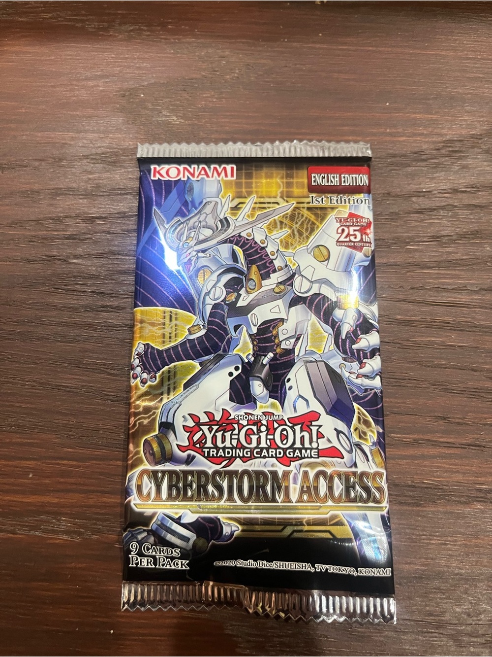 Yu-Gi-Oh! Cyberstorm Access Booster Pack - White/Purple Artwork